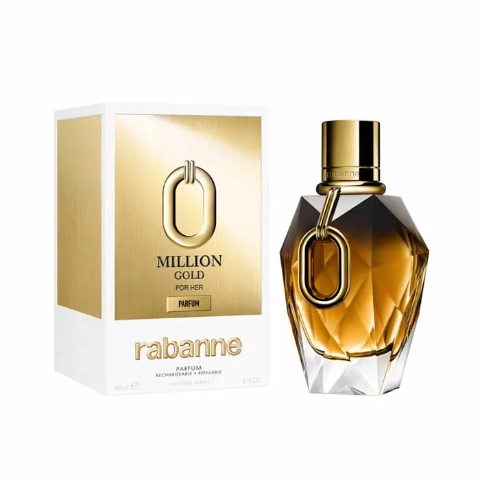 Rabanne Million Gold For Her Parfum Spray 90ml Refillable — foto 1