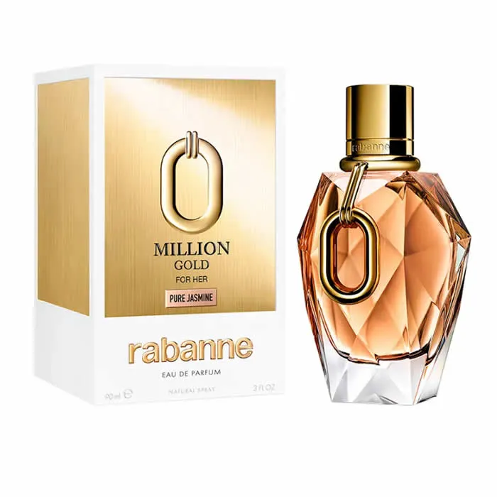 Rabanne Million Gold For Her Pure Jasmine Eau De Parfum Spray 90 ml
