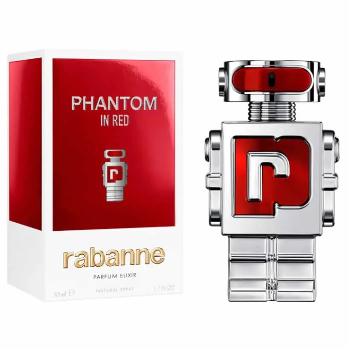 Rabanne Phantom In Red Parfum Elixir Parfum Spray 50ml — foto 1