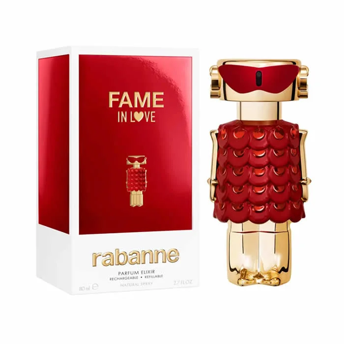 Rabanne Fame In Love Parfum Elixir Spray 80ml Refillable — foto 1