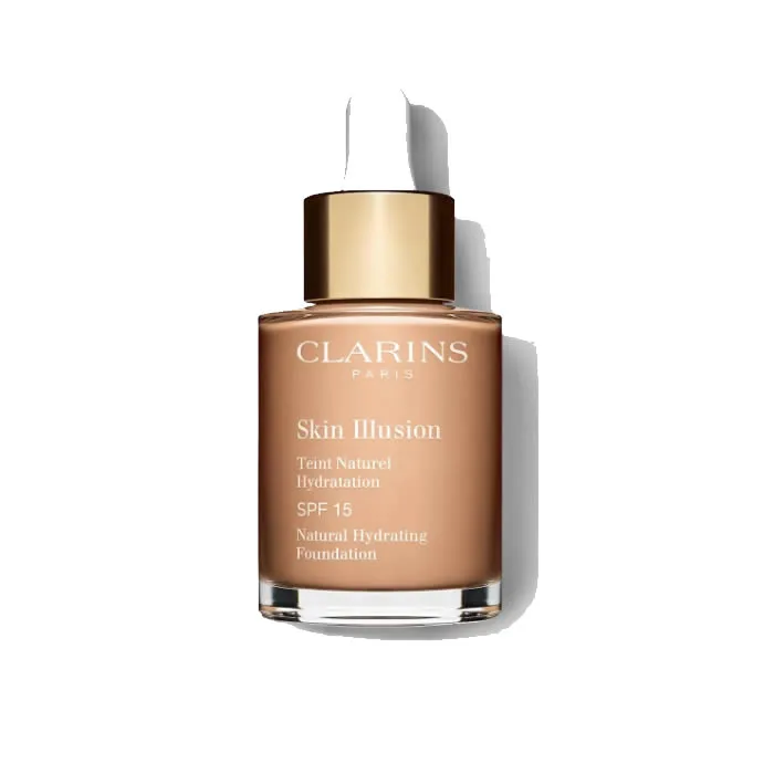 Clarins Skin Illusion Fondotinta idratante naturale Spf15 108 Sabbia 30 ml