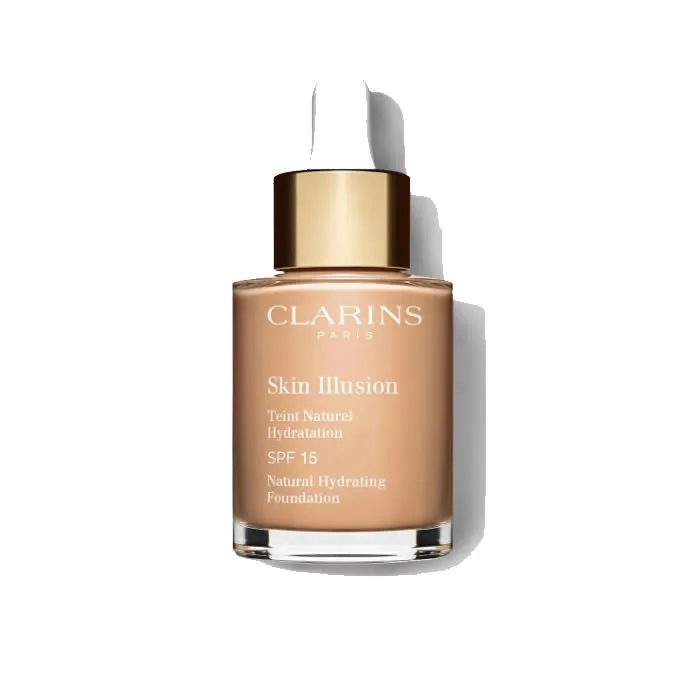 Clarins Skin Illusion Fondotinta idratante naturale Spf15 108.3 Organza 30 ml