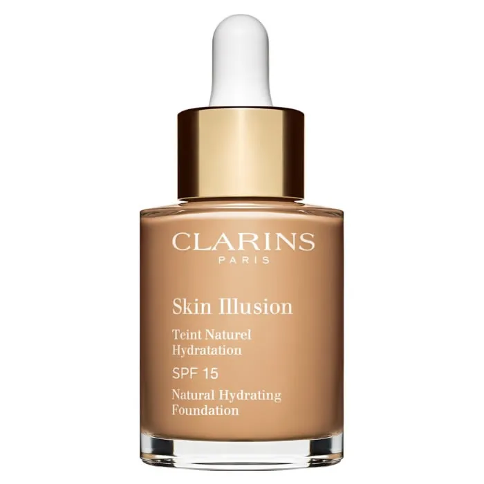 Clarins Skin Illusion Fondotinta Idratante Naturale Spf15 110 Miele 30ml