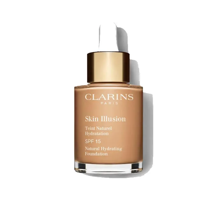 Clarins Skin Illusion Fondotinta idratante naturale SPF15 111 Auburn 30 ml
