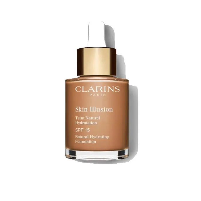 Clarins Skin Illusion Fondotinta Idratante Naturale Spf15 113 Castagna 30ml