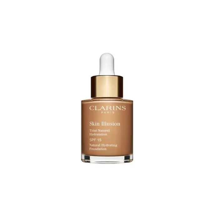 Clarins Skin Illusion Fondotinta idratante naturale Spf15 114 Cappuccino 30 ml