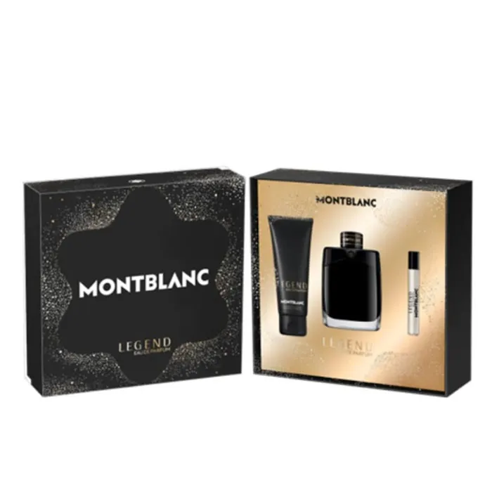 Montblanc Legend Eau De Parfum Spray 100ml Set 3 Pezzi