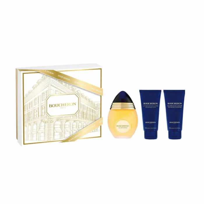 Boucheron Eau de Parfum Spray 100ml Set da 3 Pezzi