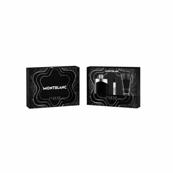 Montblanc Legend Eau de Toilette Spray 100ml Set di 3 pezzi
