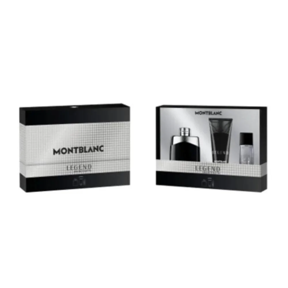 Montblanc Legend Eau Toilette 100 ml Eau Toilette 15 ml Gel Doccia