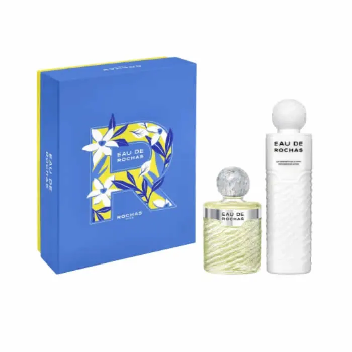 Rochas Eau de Toilette Spray 220ml Set di 2 pezzi