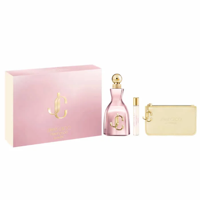 I Want Choo With Love Eau de Parfum Spray 100ml Coffret 3 Produits