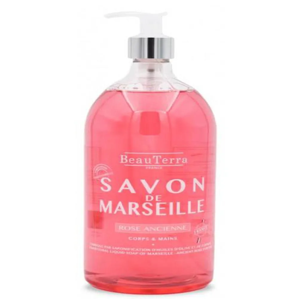 Sapone di Marsiglia alla rosa antica Beauterra 1000 ml
