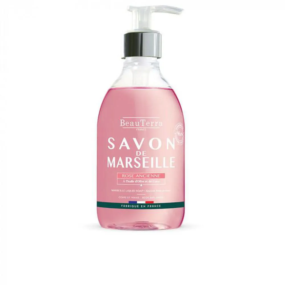 Sapone di Marsiglia alla rosa antica Beauterra 300 ml