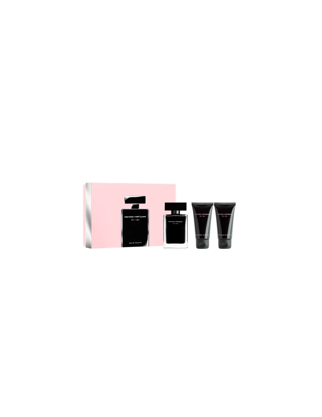Set Narciso Rodriguez Edt 50 ml Corpo 50 ml Gel 50 ml@