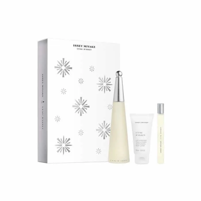 Issey Miyake L’Eau d’Issey Eau de Toilette Spray 100ml Set da 3 Pezzi
