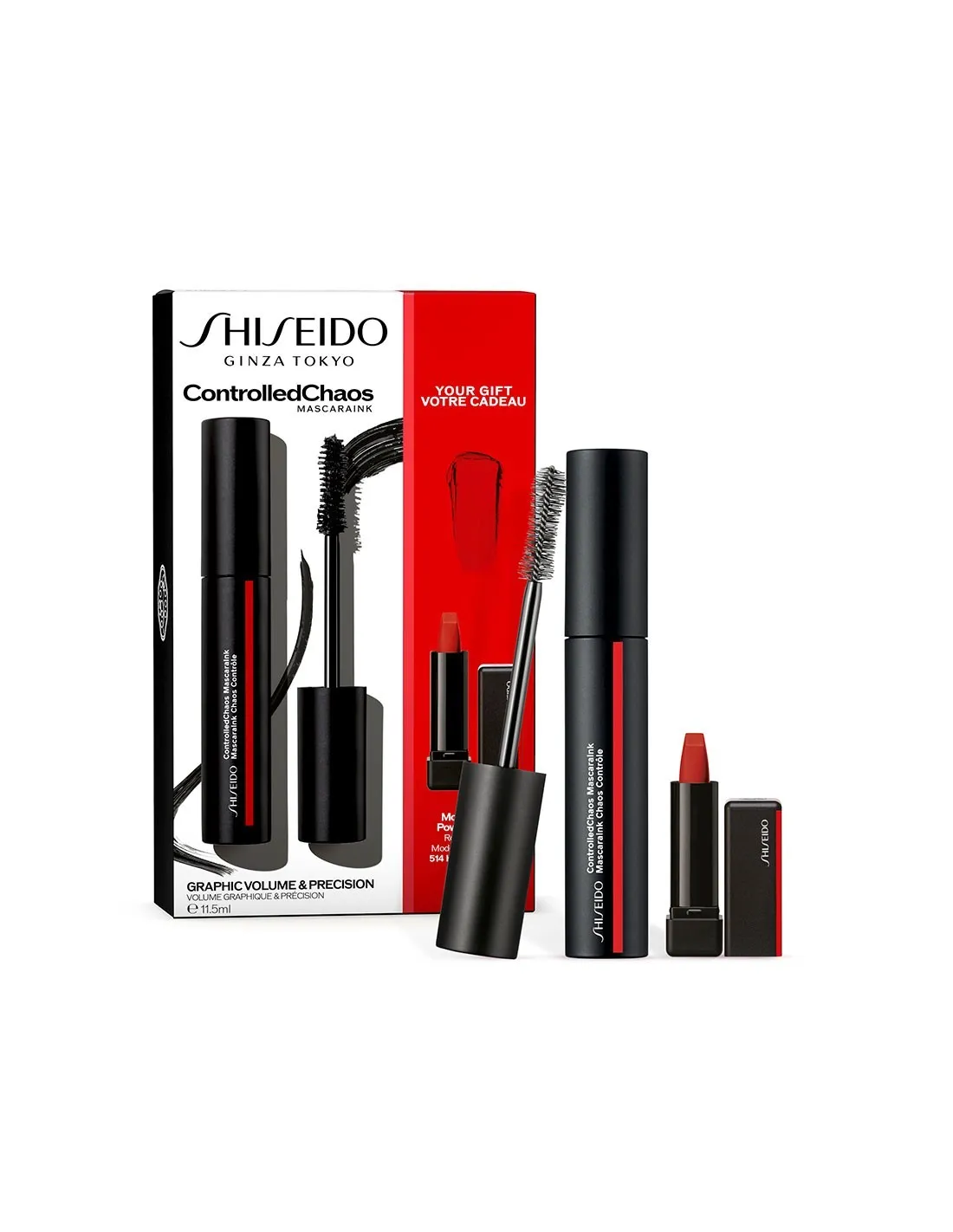 Shiseido Mascara Ink Controlled Chaos 01 Struccante 30ml