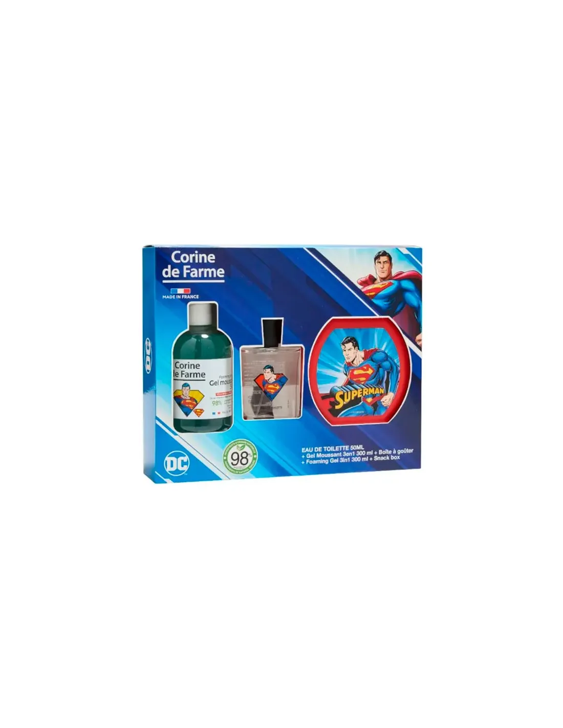 Corine De Farme Superman Edt 50 ml Set
