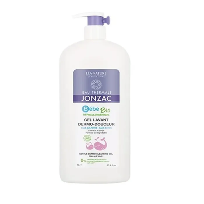 Jonzac Organic Baby Gel detergente delicato per la pelle 1L