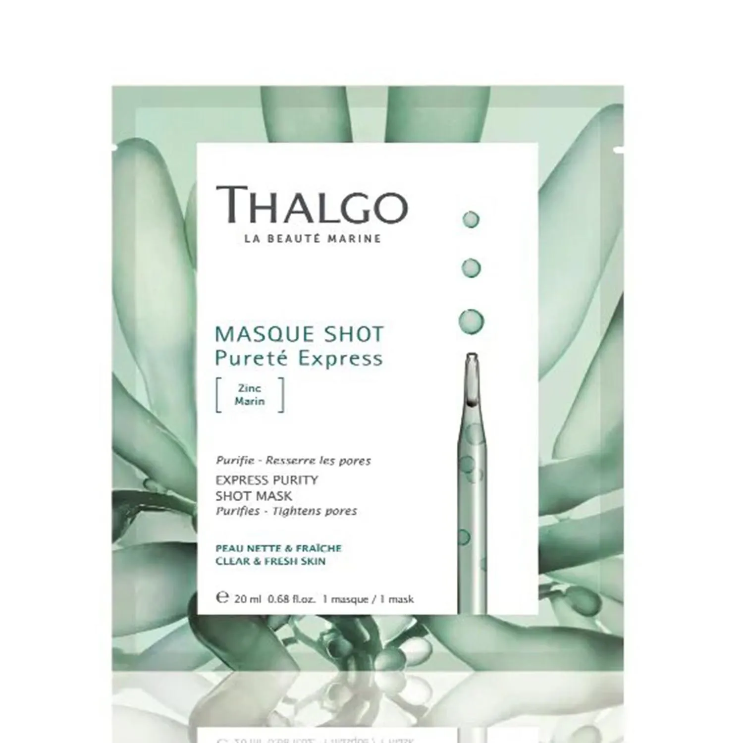 Maschera di trattamento Thalgo Express Purity Unidos 20 ml
