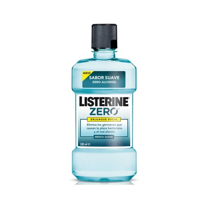 Collutorio Listerine Zero Alcohol Menta Morbida 500ml
