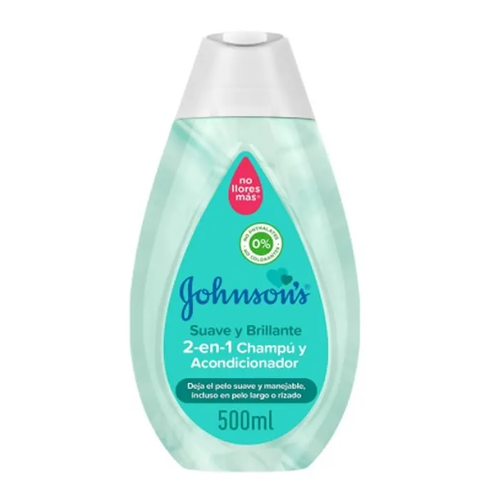 Shampoo e balsamo 2 in 1 Johnson’s Soft And Brilliant 500 ml