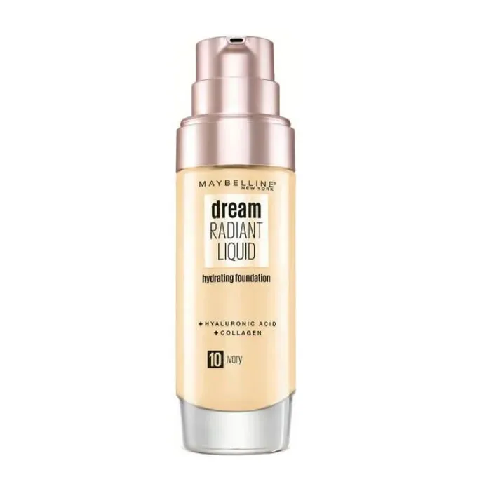 Maybelline Dream Satin Fondotinta e siero liquido 10 Ivory 30 ml
