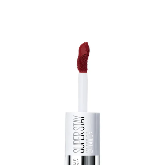 Maybelline Superstar 24 2-Step Liquid Lispstick Makeup 510 Red Passion — foto 2