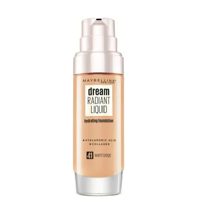 Maybelline Dream Satin Fondotinta e siero liquido 41 Beige caldo 30 ml