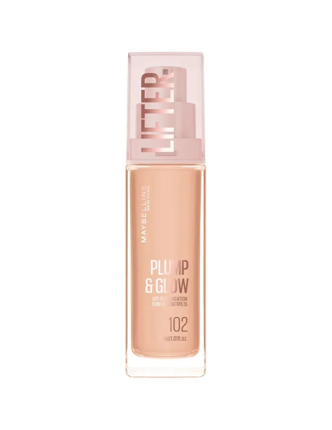 Maybelline Lifter Plump y Glow Base 102 30ml Maybelline Lifter Plump y Glow Base 102 30ml