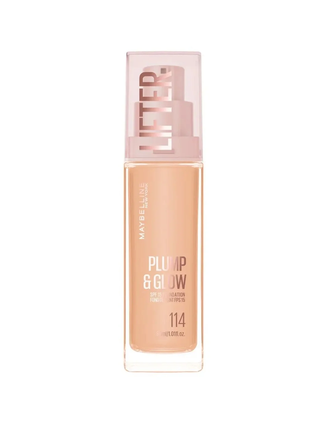 Maybelline Lifter Plump y Glow Base 114 30ml Maybelline Lifter Plump y Glow Base 114 30ml