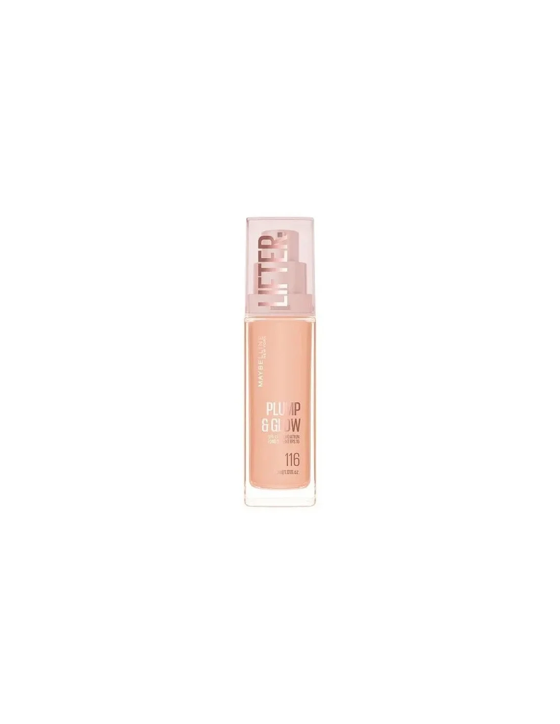 Maybelline Lifter Plump y Glow Base 116 30ml Maybelline Lifter Plump y Glow Base 116 30ml