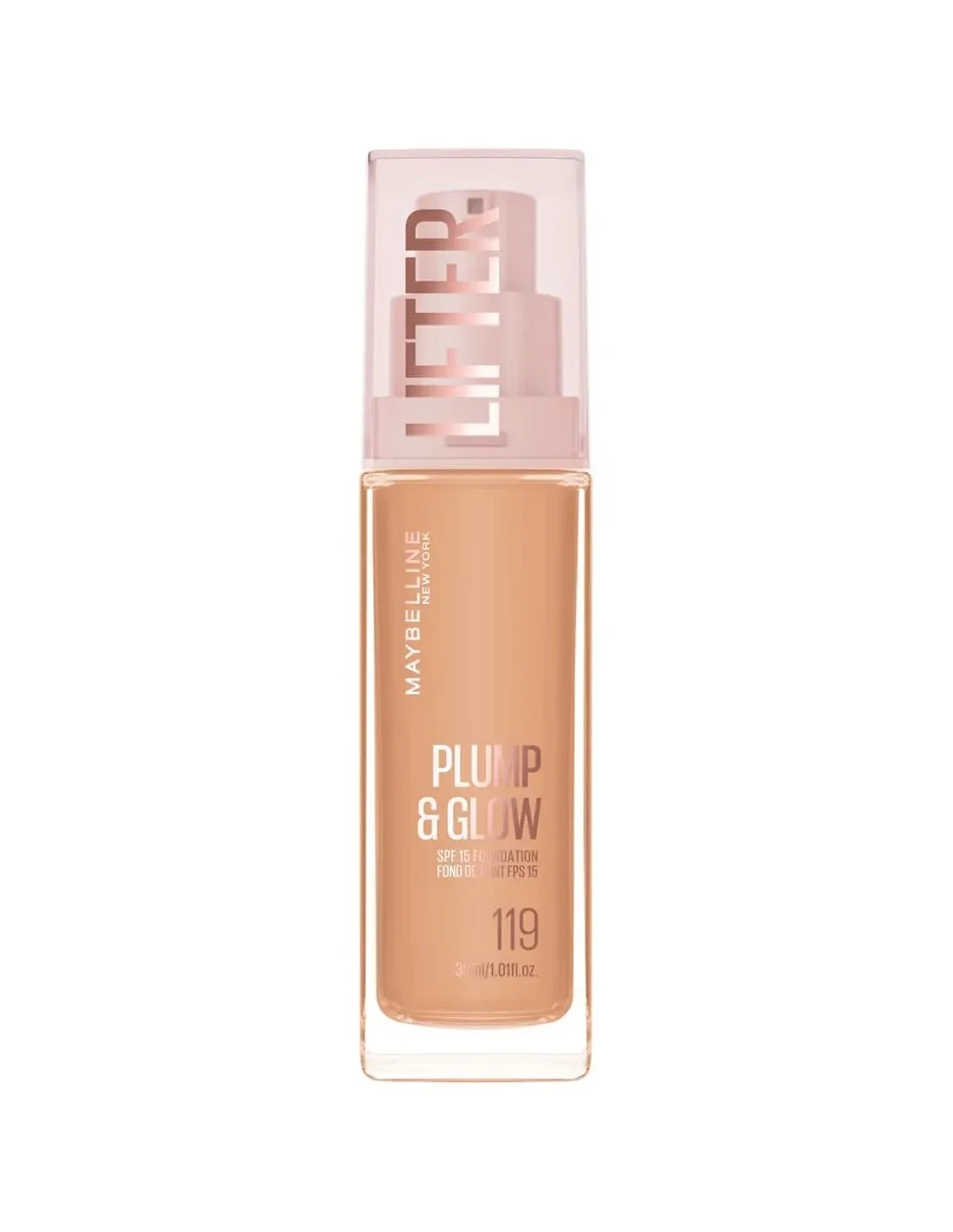 Maybelline Lifter Plump y Glow Base 119 30ml Maybelline Lifter Plump y Glow Base 119 30ml