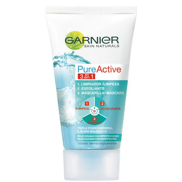 Garnier Active Gel Detergente 3 in 1 150ml