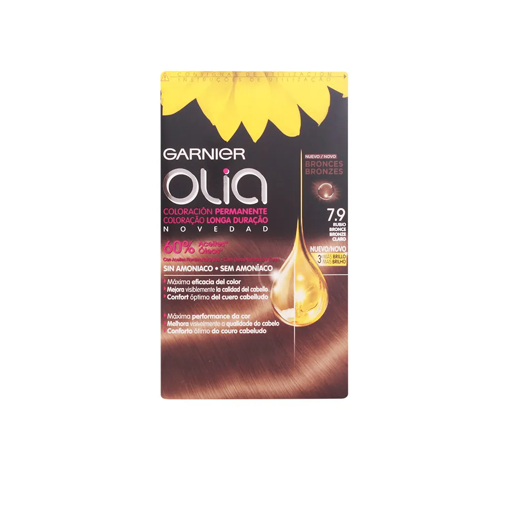 Garnier Olia Permanent Färbung 7,9 Leicht Bronze