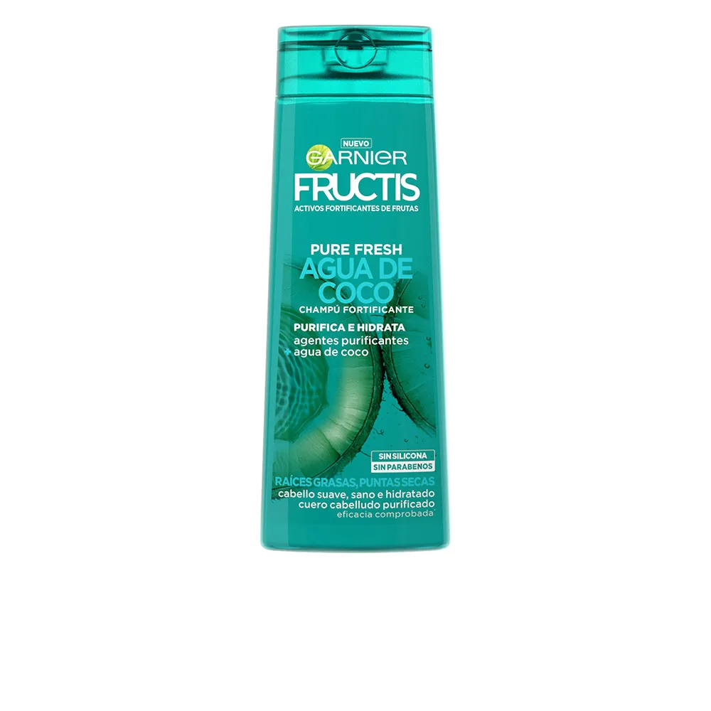Garnier Fructis Pure Fresh Shampoo Fortificante all’Acqua di Cocco 360ml