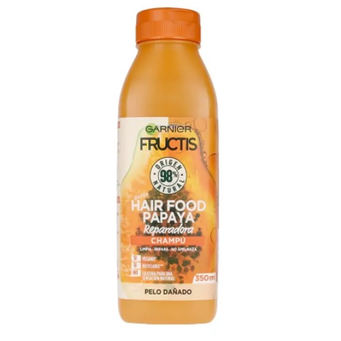 Garnier Fructis Hair Food Shampoo riparatore alla papaya 350 ml