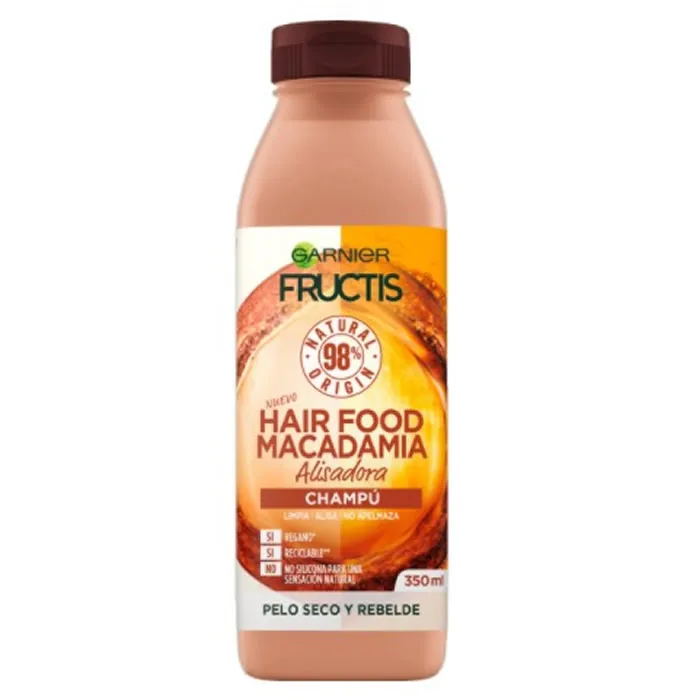 Garnier Fructis Hair Food Shampoo Lisciante Macadamia 350ml