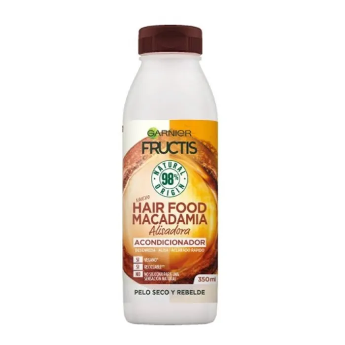 Garnier Fructis Hair Food Balsamo Lisciante Macadamia 350ml
