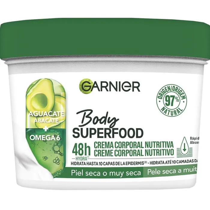 Garnier Body Superfood Crema Corpo Nutriente all’Avocado 380ml