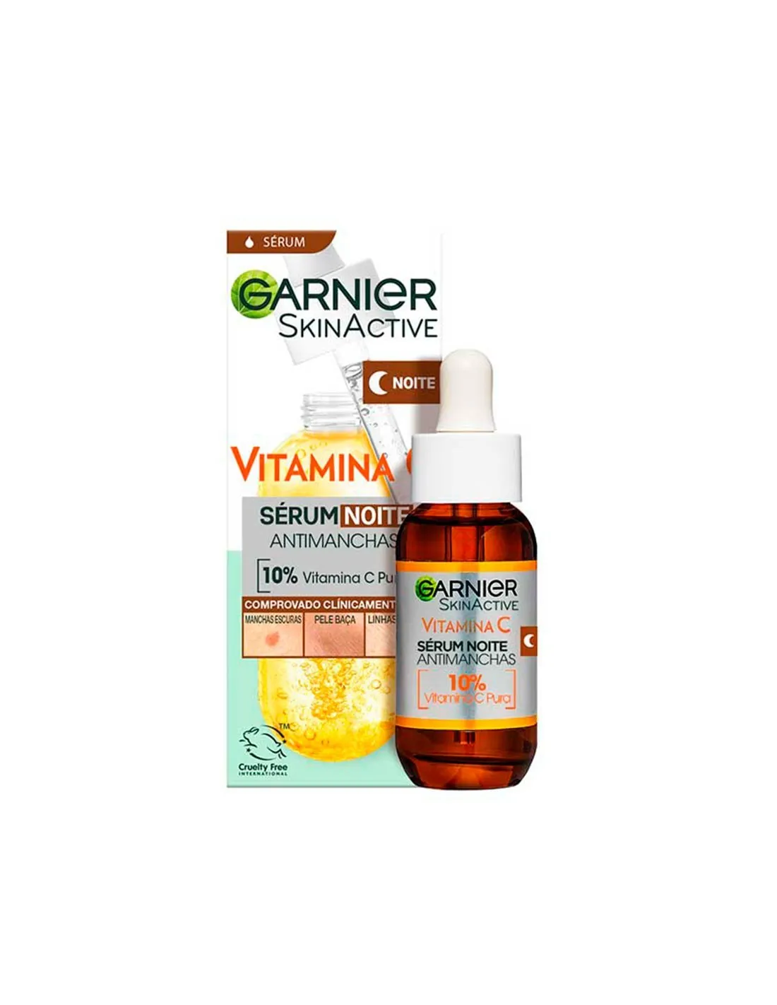 Garnier Skinactive Vitamina C Siero Notte Anti-Macchie 30ml
