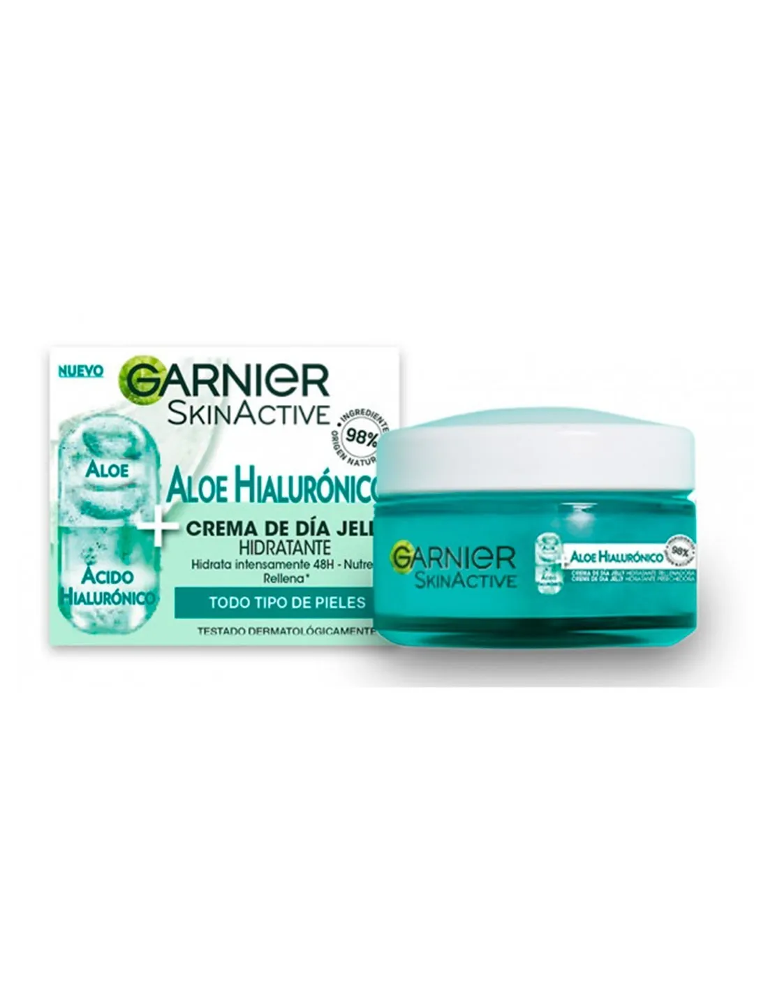 Crema giorno all’aloe ialuronico Garnier Skin Active 50 ml