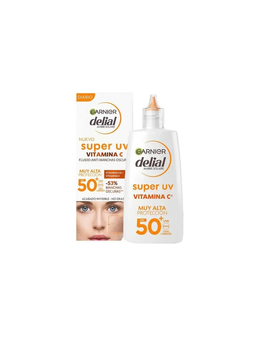 Garnier Delial Super Uv Vitamina C Anti-Macchie SPF50 62,65 ml