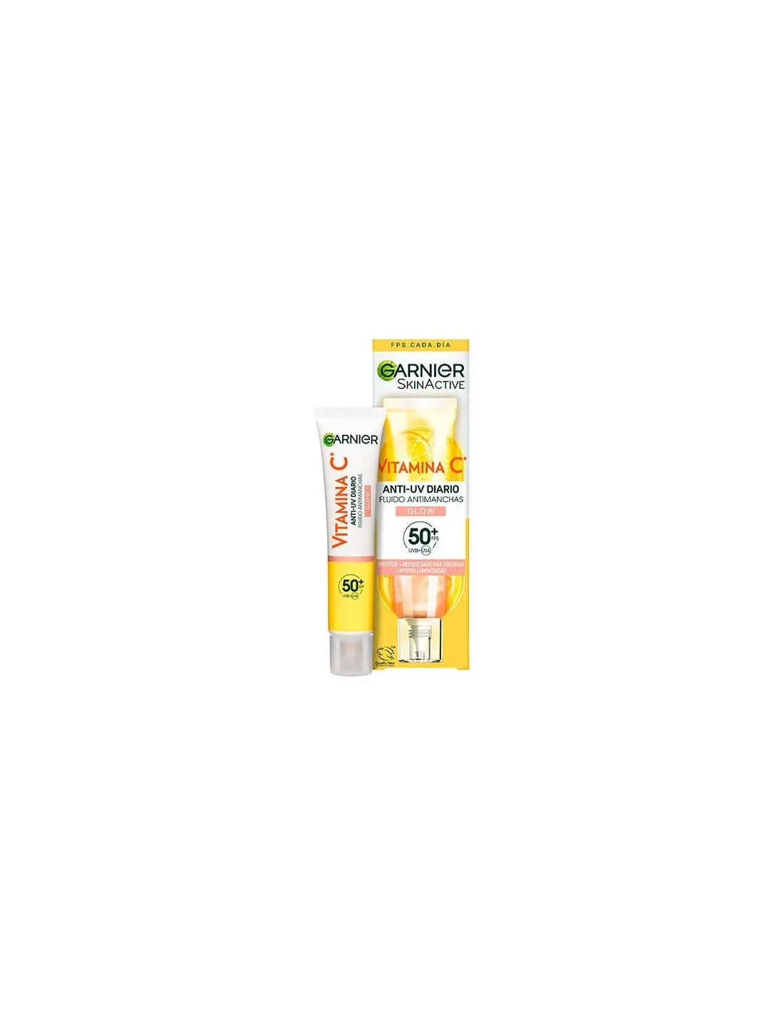 Garnier Skin Active Vitamina C Fluido Antimacchia Spf50 Glow 40ml