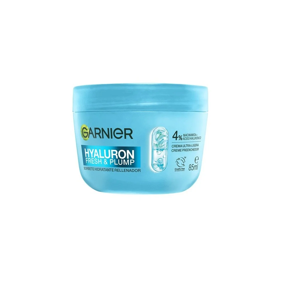 Garnier Hyaluron Fresh y Plump Sorbete Hidratante Rellenador 85ml