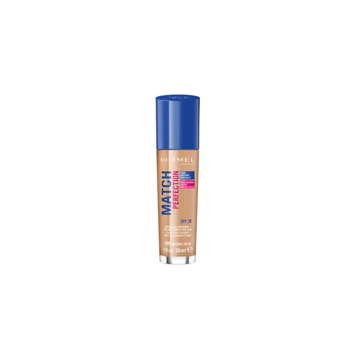 Fondotinta Rimmel Match Perfection SPF20 400 Beige Naturale