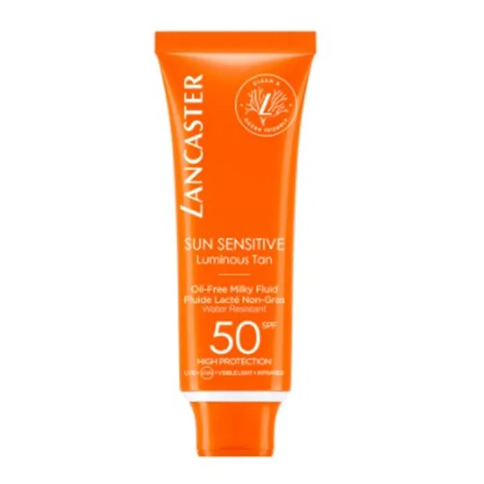 Lancaster Sun Sensitive Luminous Tan Oil-Free Milky Fluid SPF50 50 ml