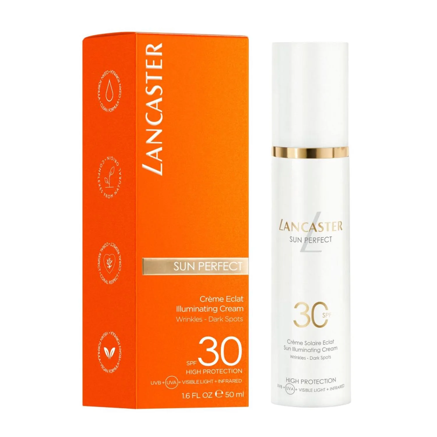 Lancaster Sun Perfect Crema Illuminante SPF 30 Macchie Scure 50 ml