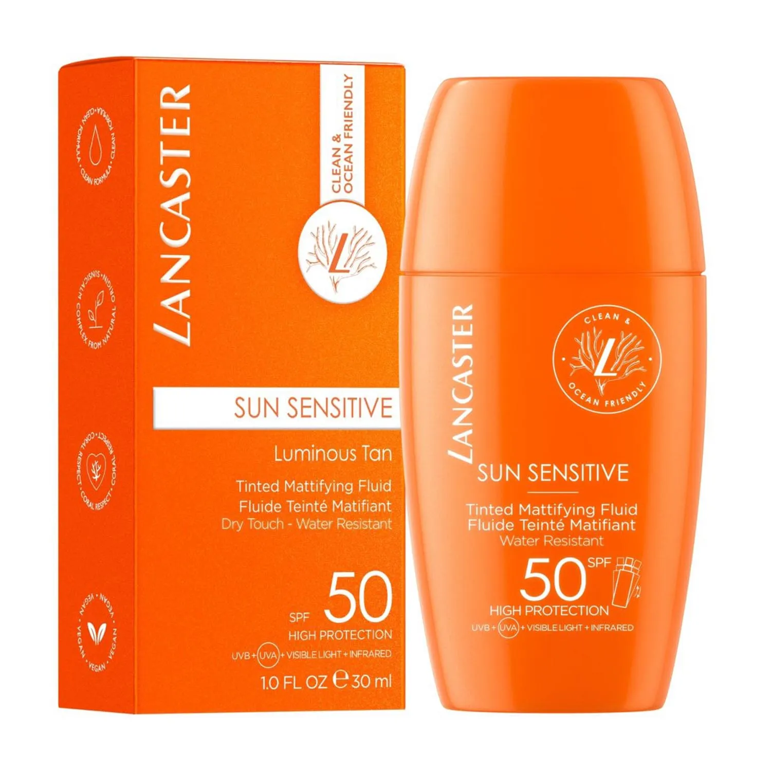 Lancaster Sun Sensitive Fluido Abbronzante Luminoso SPF50 30ml
