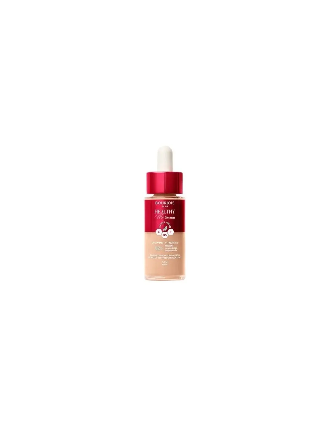 Bourjois Healthy Mix Serum Foundation Base Trucco 54n-Beige 30ml